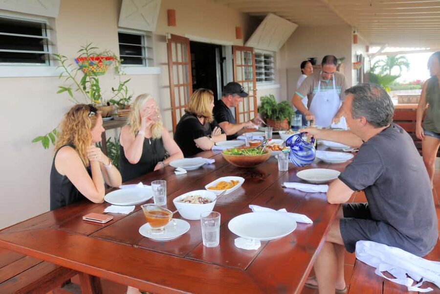 All About Jerk Cooking Class - Nicole As Host And Teacher