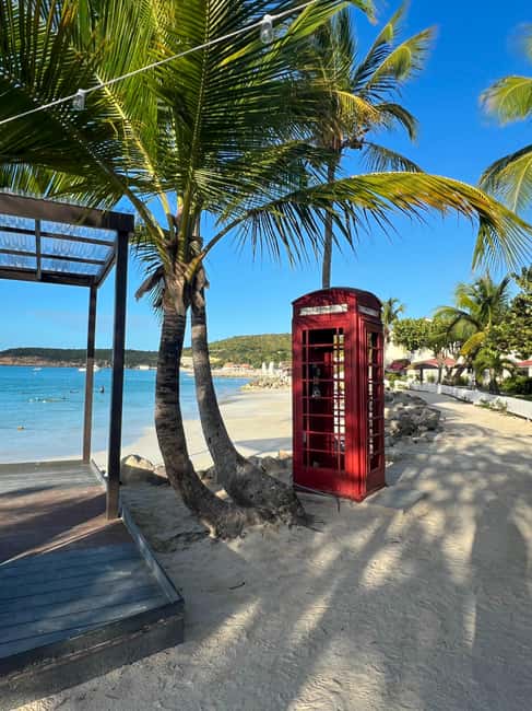 Antigua - Discover and Relax on 2 beaches - Choosing the south route: Valley Church and Jolly Harbour