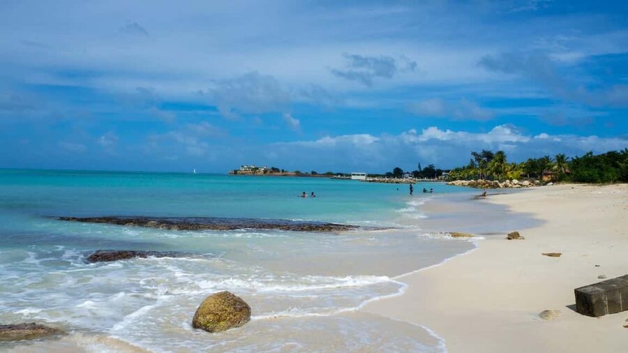 Antigua - Discover and Relax on 2 beaches - What $54 buys you, and what it does not