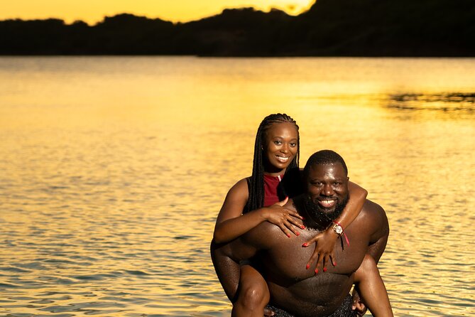 Antigua Photoshoots - Blue Hues and Golden Hours - Meeting Kerron at English Harbour