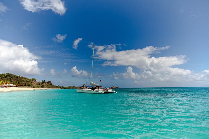 Antigua Seafood Lunch Cruise From St. John's - Grilled lobster on the back of the catamaran