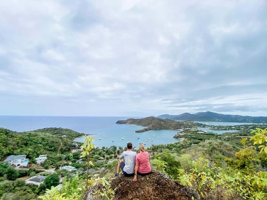 Antigua: Shirley Heights Sunset Party Transfer - Rum punch, fruit punch, and the BBQ