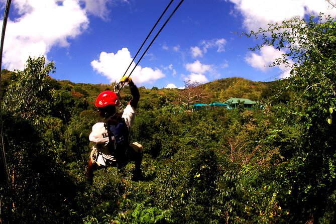 Antigua Zipline Canopy Adventure from St John’s - The final climb is the real test