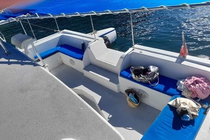 Catamaran private charter - Setting off from Dickinson Bay at 10:30 am