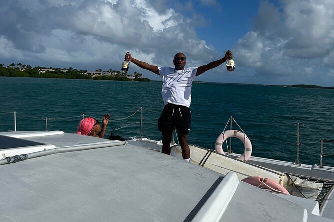 Catamaran private charter - The local lunch stop on the beach