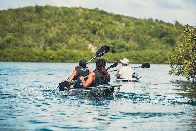 Crystal Kayak & Snorkel Eco Tour (with transfer) - Showers, changing space, snacks, and rum punch
