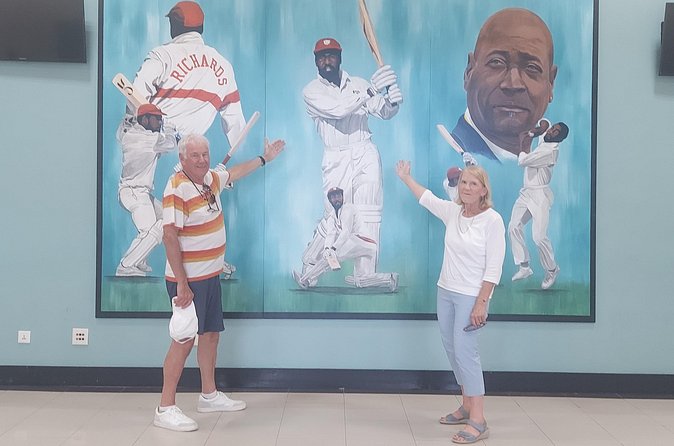 Discover The Real Antigua Island Tour Experience - Sir Vivian Richards Stadium honors a national hero