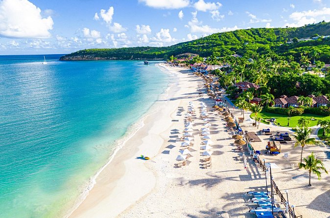 Famous Red Phone Booth Beach (Dickenson Bay) and Fort Bay Beach - How to plan your beach time
