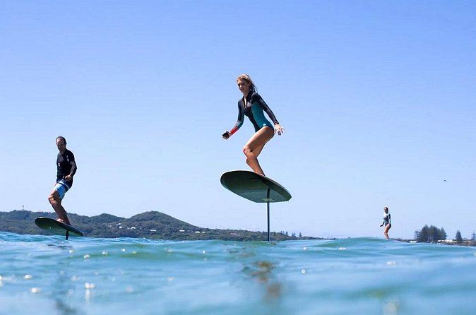 Fliteboard EFoil Lesson - The first water stage: lying down and learning control
