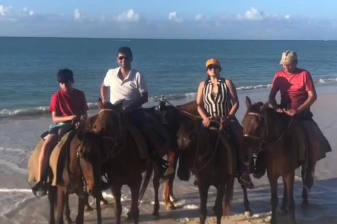 Horseback Riding at Hawksbill Beach in Five islands Antigua - What the ride feels like on public roads