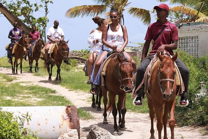 Horseback Riding at Hawksbill Beach in Five islands Antigua - A small-group outing with a local feel