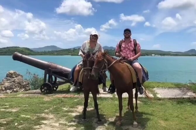 Horseback Riding at Hawksbill Beach in Five islands Antigua - Who will enjoy this Antigua horse ride?