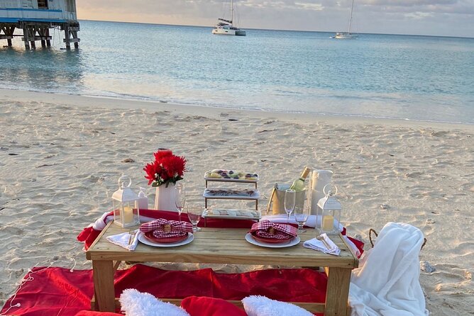 Luxury Private Picnic with Caribbean Cuisine - Arriving at Runaway Beach for a private setup