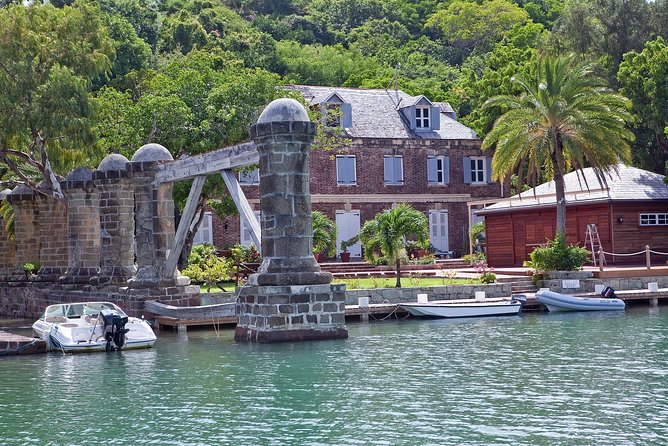 Power 360 Sightseeing and Snorkel Cruise Antigua - Pillars of Hercules and the first water stop