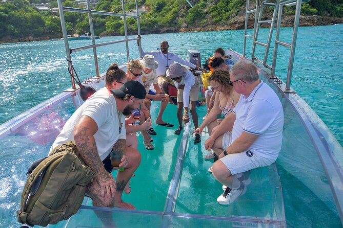 Reef Explorers Transparent Boat and Beach Tour - Why the transparent boat is the main event