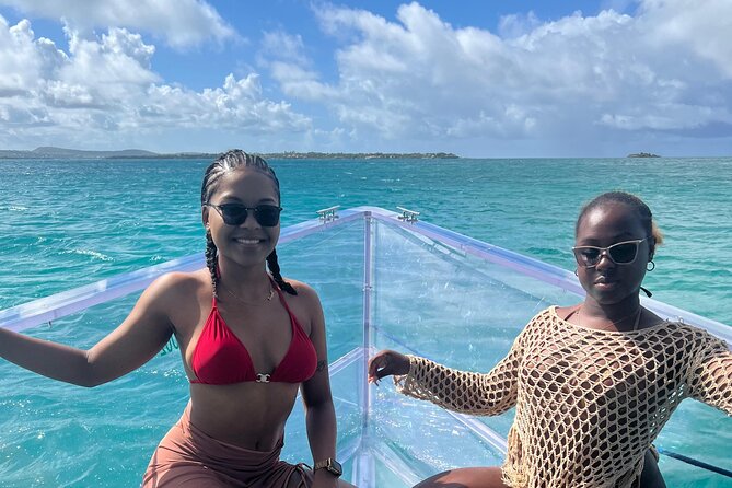 Reef Explorers Transparent Boat and Beach Tour - Deep Bay Beach provides a welcome change of pace