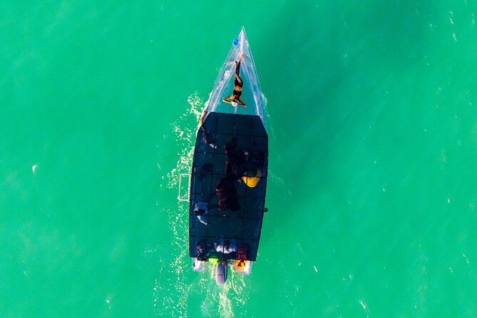 Reef Explorers Transparent Boat and Beach Tour - The Andes Ship Wreck adds a sense of discovery