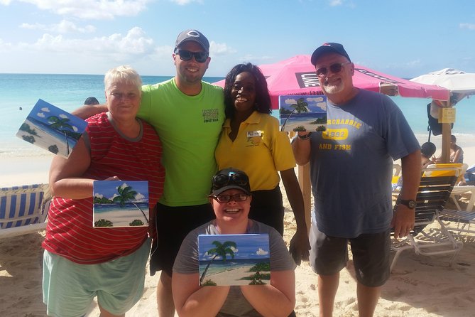 Sip & Paint Antigua - From the pier to Ffryes Beach