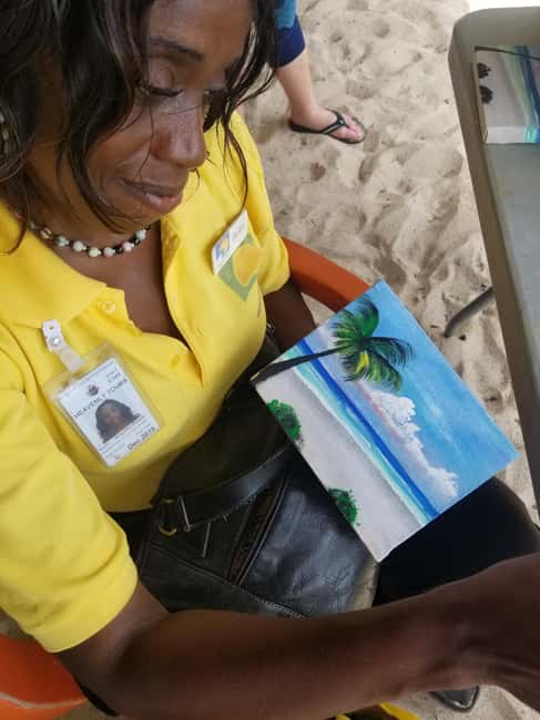Sip & Paint with lunch on exciting Ffryes Tiki beach Bar - Key things to know before you book