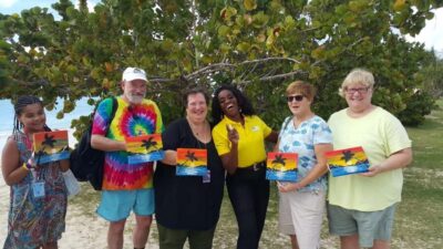 Sip & Paint with lunch on exciting Ffryes Tiki beach Bar