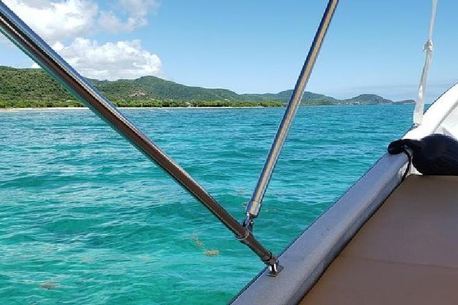Snorkel and Exclusive Beach Exploration in Antigua - A beach reached by small boat