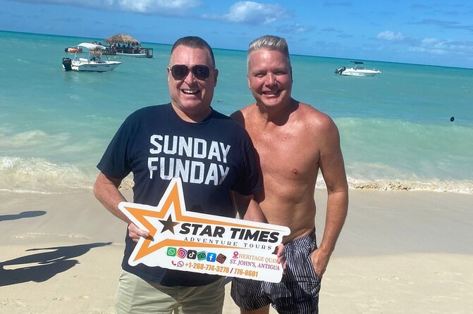 St. John's,Antigua Horse Back Riding & bareback swim & Fort beach - The bareback swim with the horses