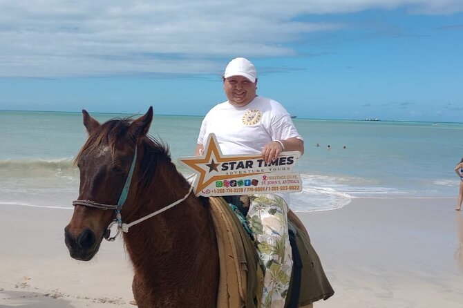 St. John's,Antigua Horse Back Riding & bareback swim & Fort beach - Who will enjoy this most?