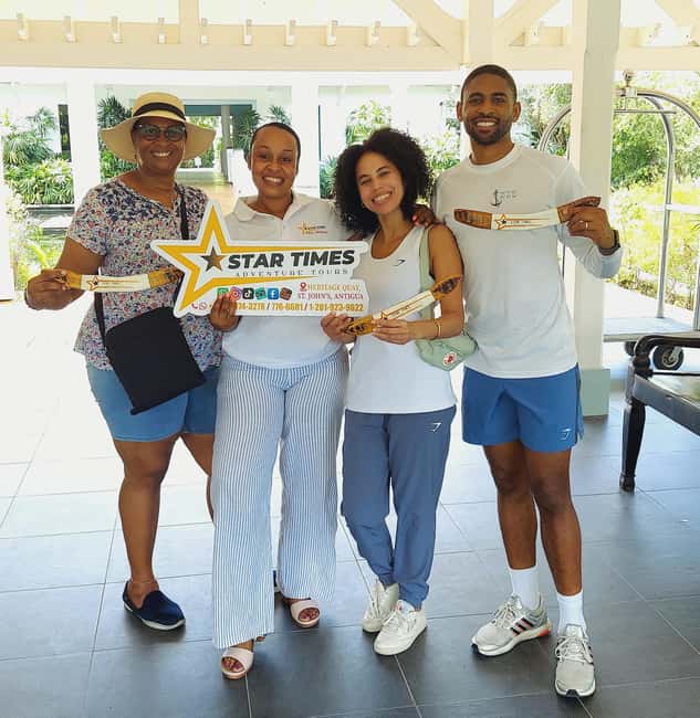 St. John's: Discover The Real Antigua Island Tour Experience - Shirley Heights, Block House, and the view across English Harbour