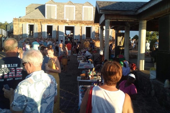 Taxi to Shirley heights lookout Sunday social package - Starting with transport from Five Islands Village