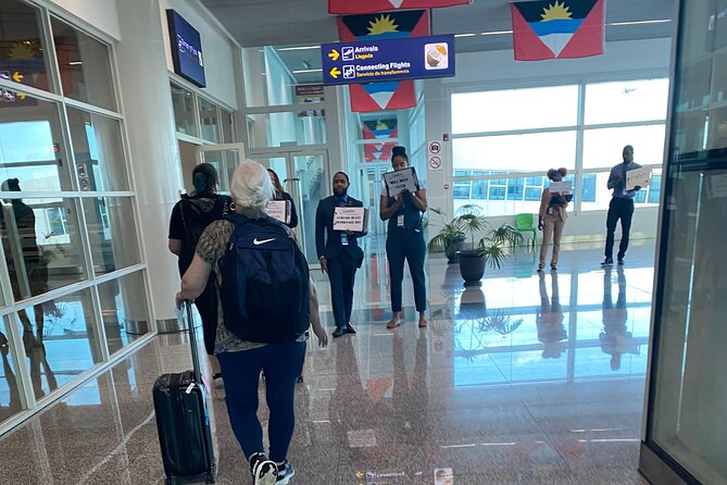 VIP Meet and Greet Fast Track on Arrival at Antigua Airport - without Transfers - A private arrival service, not a shared airport shuttle